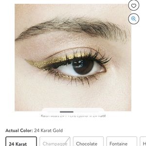 Beauty for real 2 eyeliners 24 Karat Gold & Heaven’s Door New